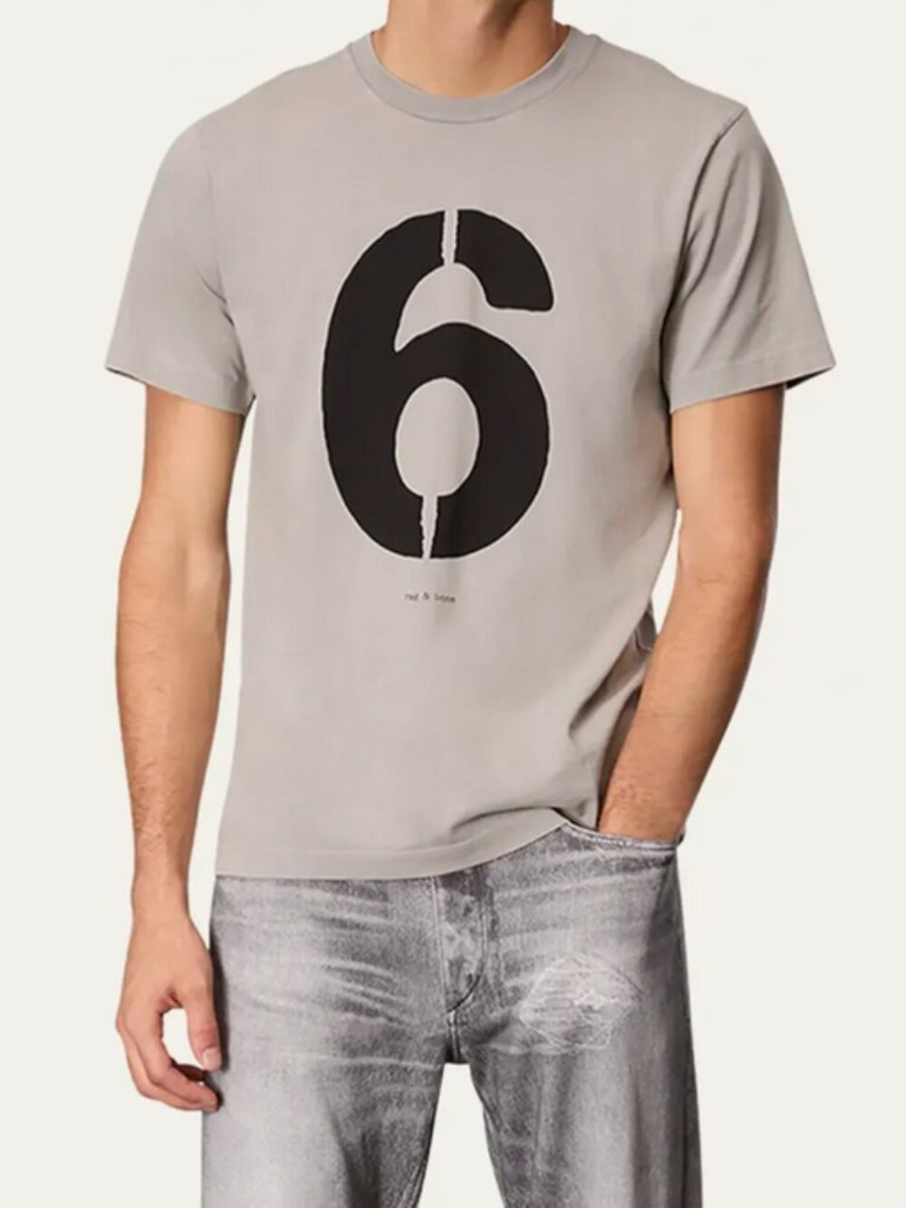 rag & bone Number 6 T-Shirt Size Large NWT